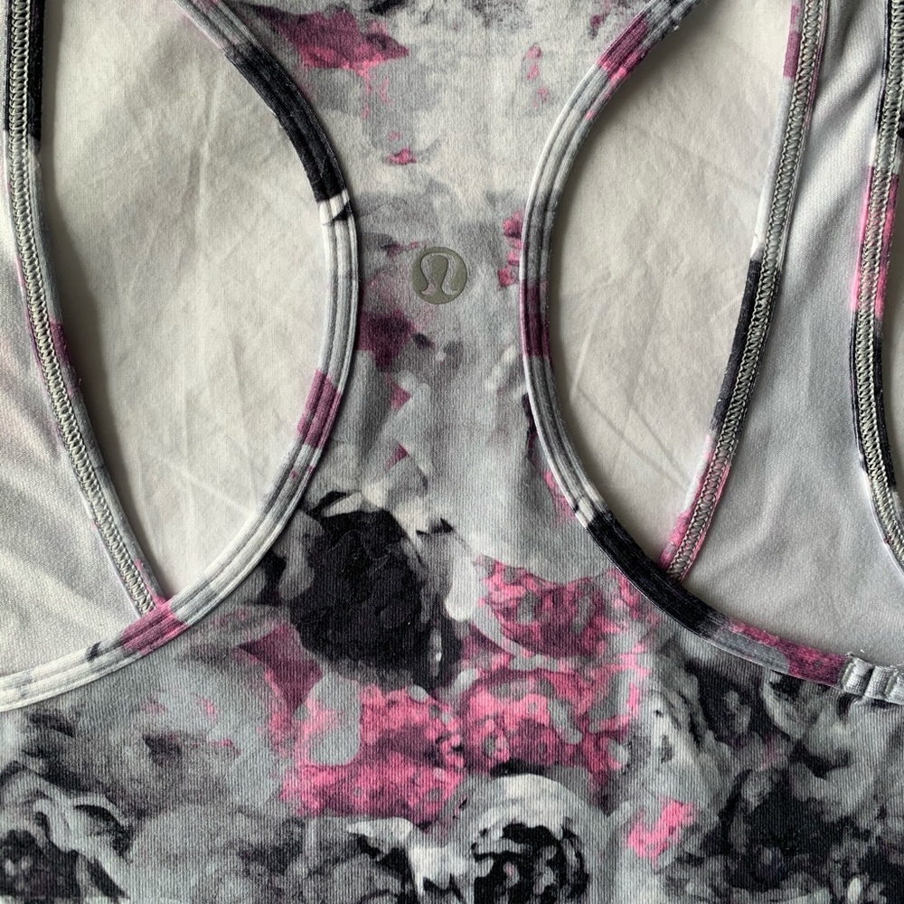 Lululemon Racerback Floral Tank - Picture 5 of 5